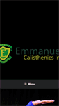 Mobile Screenshot of emmanuelcalisthenics.com.au